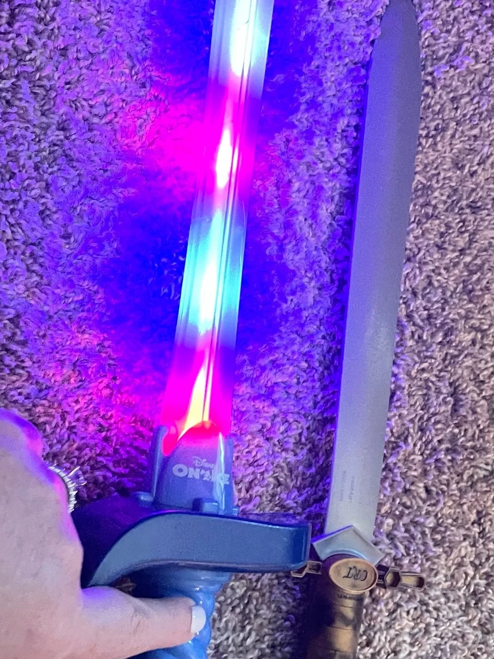 Disney on ice Light-Up Sword with cinderella’s royal table Sword